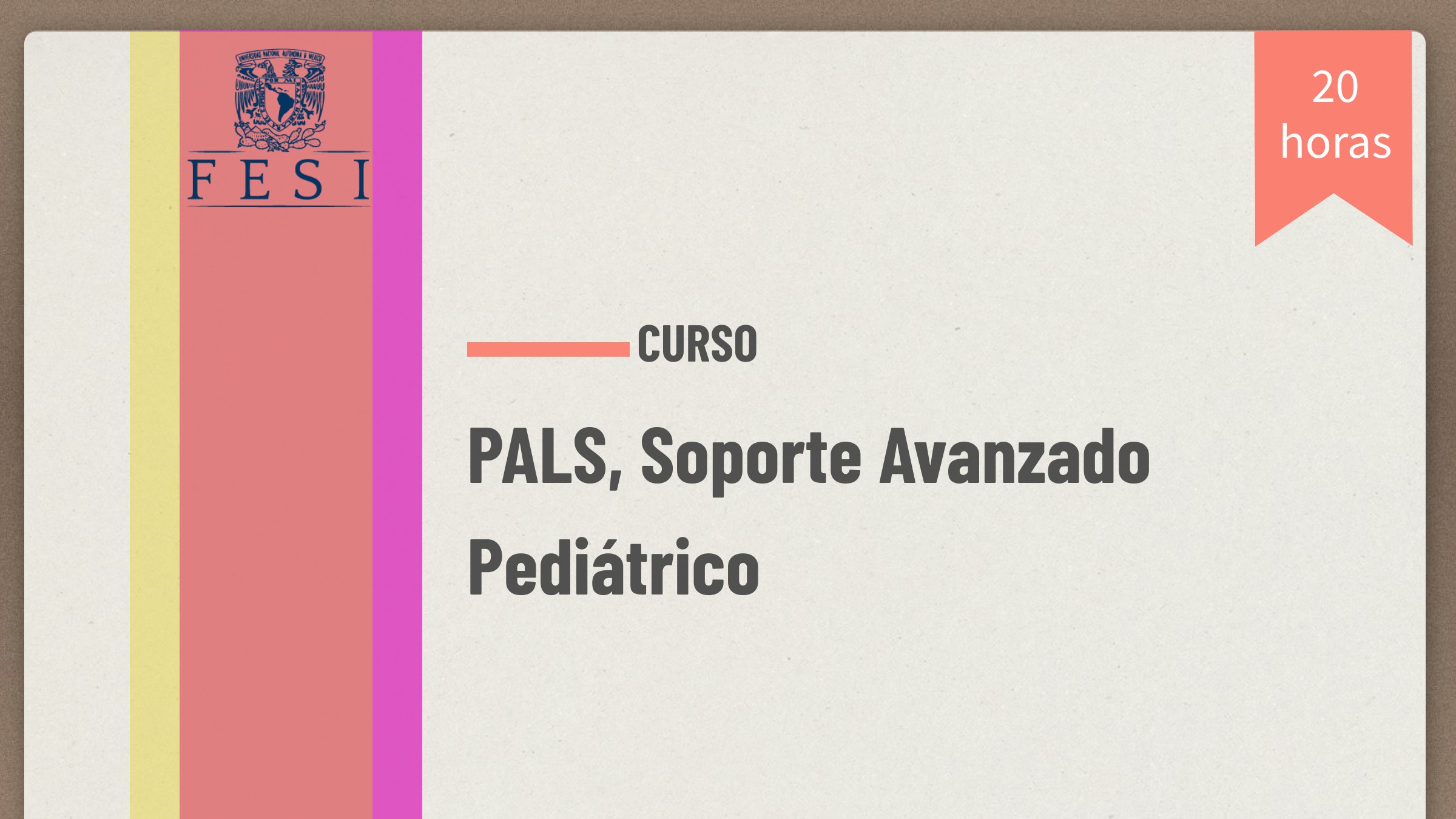 CC21323-PALS, Soporte Avanzado Pediátrico