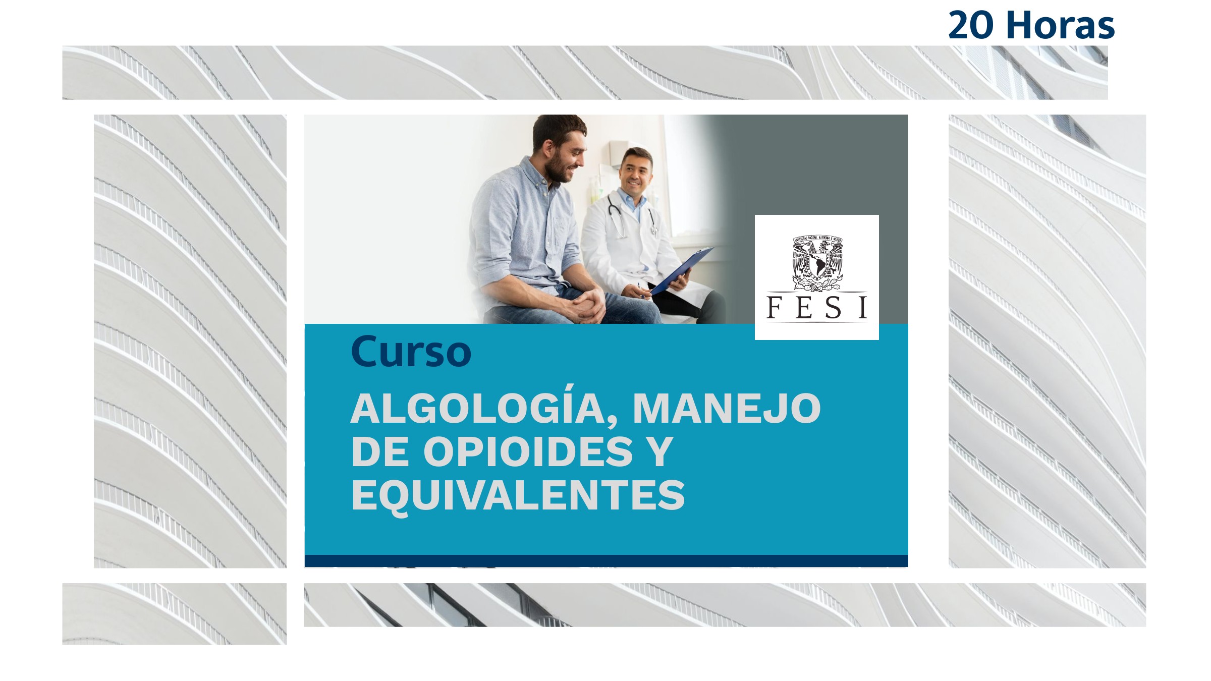 Algología, manejo de opioides y equivalentes (CC21623)